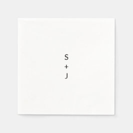 Servilleta De Papel Boda moderno