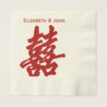 Boda moderno de doble felicidad