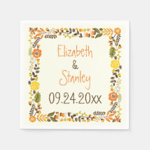 Boda moderno de naranja de color amarillo amarillo