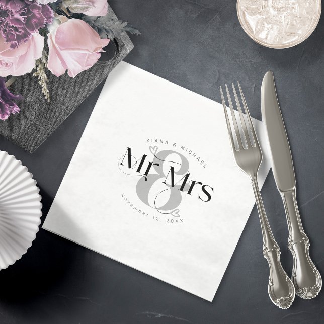 Servilleta De Papel Boda moderno decorativo Sr. D. ID887 (Subido por el creador)