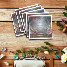 Servilleta De Papel Boda Mystical Floral Woodland