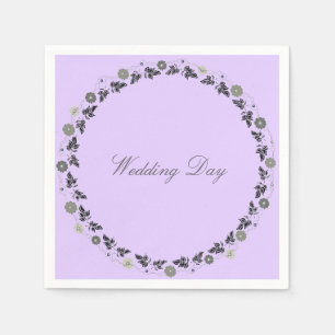 Servilleta De Papel Boda Napkins Lavendar