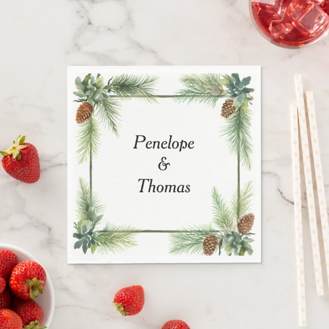 Servilleta De Papel Boda o toallas de ducha personalizados a granel (In situ)