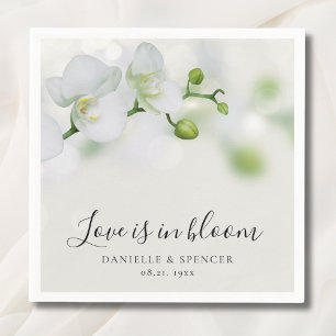Servilleta De Papel Boda Orquídea