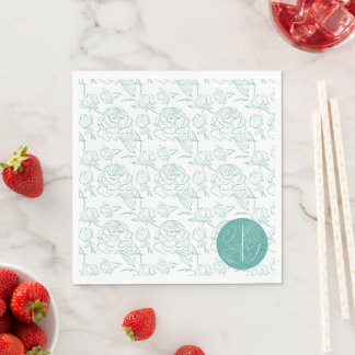 Servilleta De Papel Boda Peony Elegance