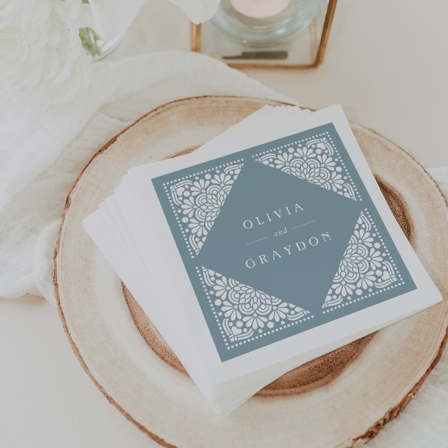 Servilleta De Papel Boda personalizado de Beaux Arts (Subido por el creador)