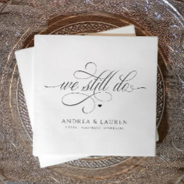 Servilleta De Papel Boda promete la renovación que aún tenemos