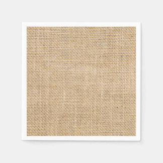 Servilleta De Papel Boda Rústico Burlap Trendy Bodas de Campo