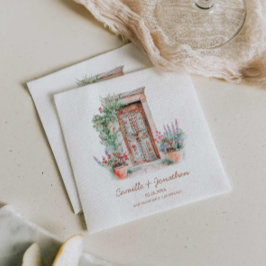 Servilleta De Papel Boda Rústico de México