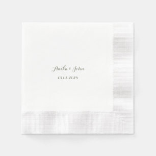servilleta de papel boda, servilleta de papel pers