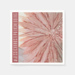 Servilleta De Papel Boda Standard Napkin Agradables Rosa y Lavanda