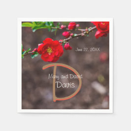 Servilleta De Papel Boda superior de cartón