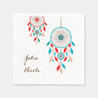Boda tribal boho Dreamcatcher de plumas