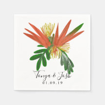 Boda Tropical Sofisticada Ave del Paraíso