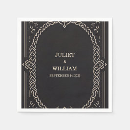 Servilleta De Papel Boda Viking Céltico Nórdico Medieval