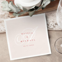 Boda vintage de caligrafía clásica elegante rosa