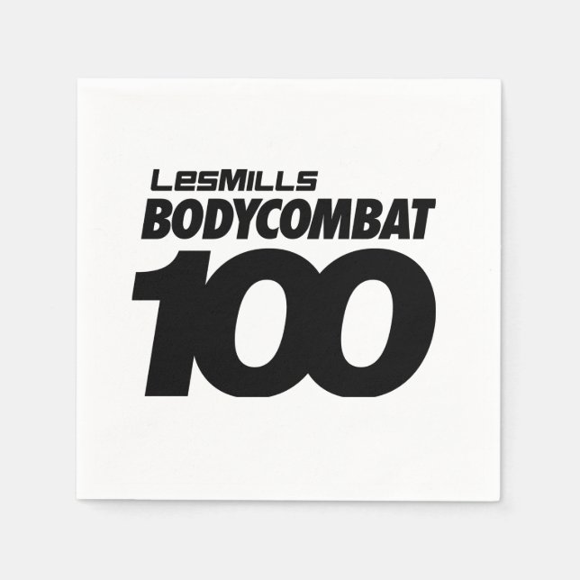 Servilleta De Papel BODYCOMBAT 100 Cocktail Napkins (Anverso)