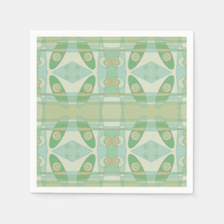 Servilleta De Papel Bohemian Chintz New Green Olive