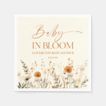 Boho Baby En Bloom Wildflower Baby Shower