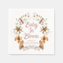 Boho Baby En Bloom Wildflowers Baby Shower