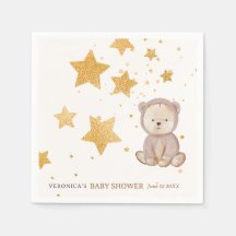 Boho Bear Baby Shower Celestial