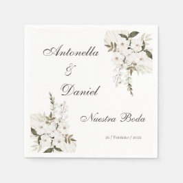Servilleta De Papel Boho Boda Paper Napkin