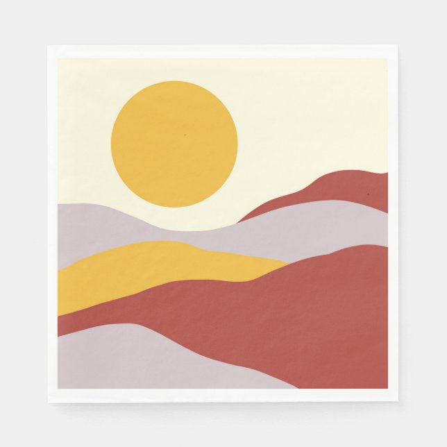 Servilleta De Papel Boho bohemian N4 (Anverso)