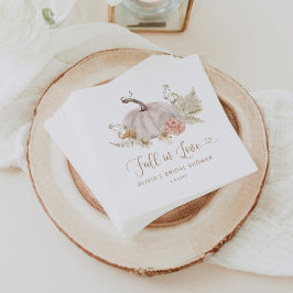 Servilleta De Papel Boho calabaza enamorada