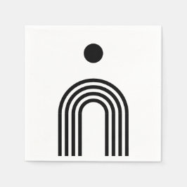 Servilleta De Papel Boho Celestial Sun