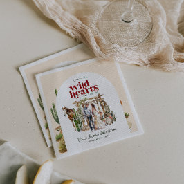 Servilleta De Papel Boho Desierto Occidental | Despedida de Soltera