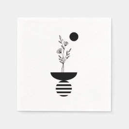 Servilleta De Papel Boho Elegant Flower