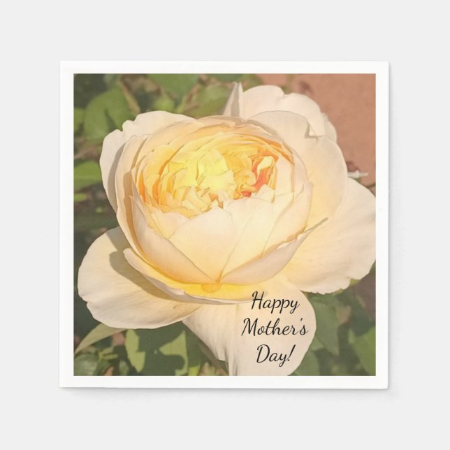 Servilleta De Papel Boho Floral Ephemera photo (Anverso)