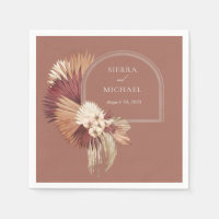 Boho Oasis Tropical Elegante Boda