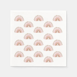 Servilleta De Papel Boho Rainbow