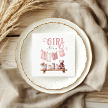 Boho Sweet It a Chica Pink Clothesline Baby Shower
