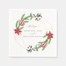 Servilleta De Papel Boho Terracotta Arch Pampas Grass Floral Boda