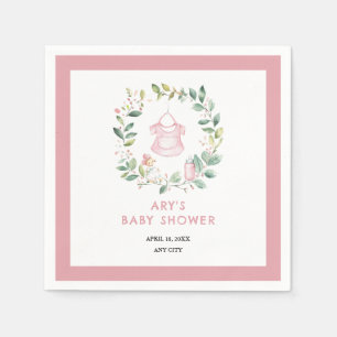 Servilleta De Papel Boho Vintage Outfit Baby Shower Napkins