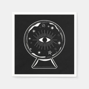 Servilleta De Papel Bola de Cristal Mágica para Ver el Ojo que Todo lo