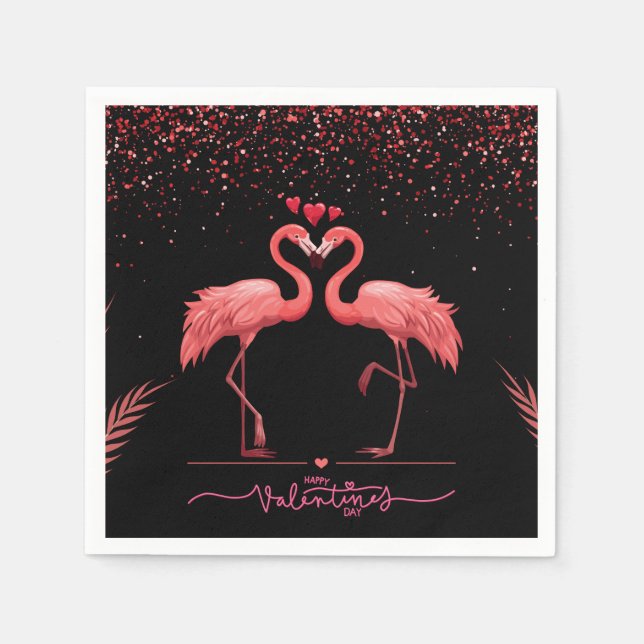 Servilleta De Papel Bolsa de regalo - Flamingo rosa (Anverso)