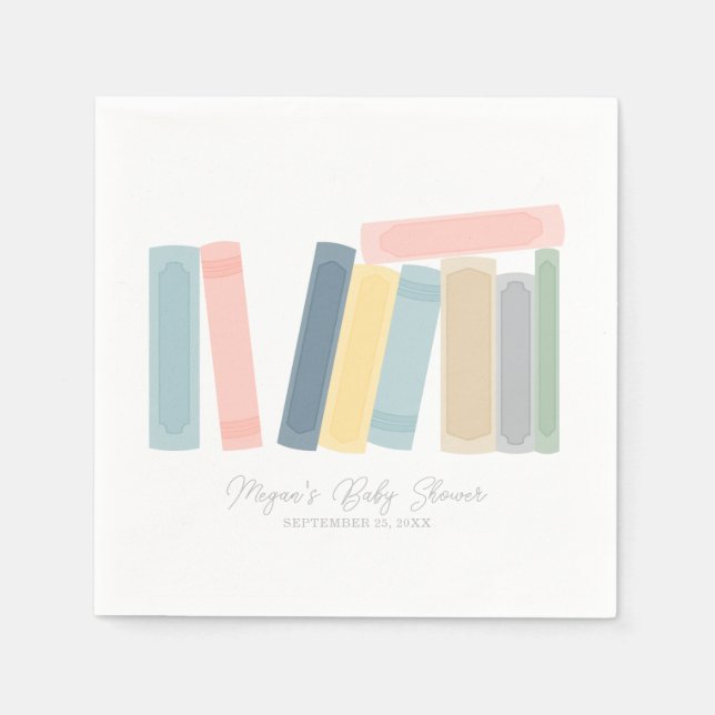 Servilleta De Papel Bolsas Baby Shower Favor (Anverso)