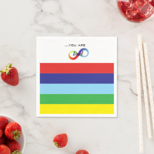 Servilleta De Papel Bolso de orgullo LGBTQ+ Infinity