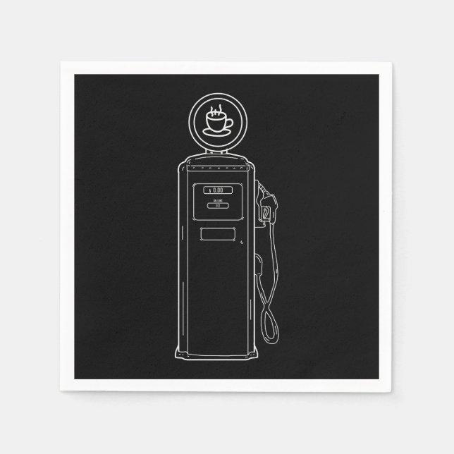 Servilleta De Papel Bomba de café (Anverso)