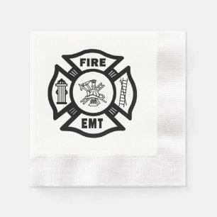 Servilleta De Papel Bombero EMT