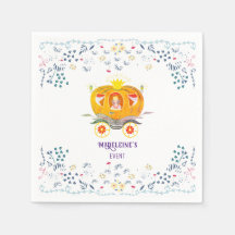 Bompkin Princess Carriage Flores salvajes Cumpleañ