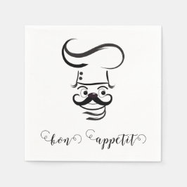 Servilleta De Papel Bon Appetit Chef Paper Napkin