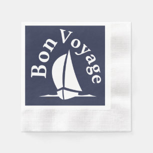 Servilleta De Papel Bon Voyage Sailing
