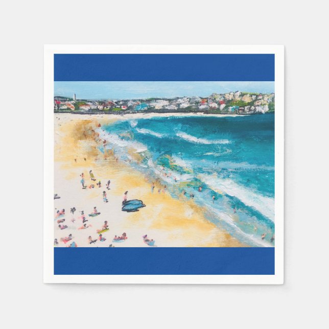 Servilleta De Papel Bondi Beach Summer (Anverso)