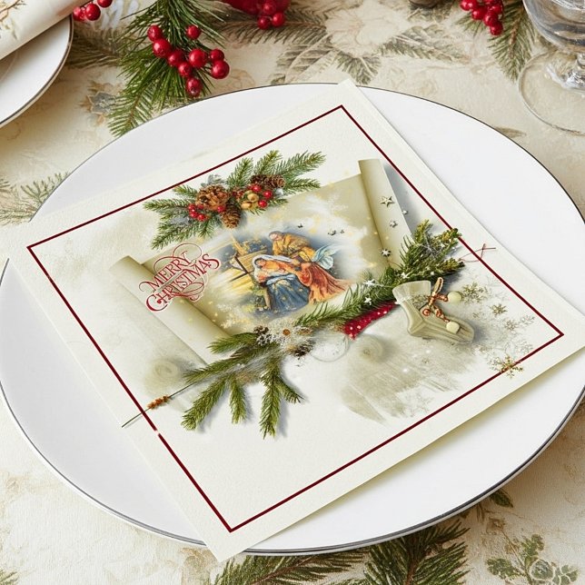 Servilleta De Papel Bonita fiesta de personalizado de collage de nativ (Subido por el creador)