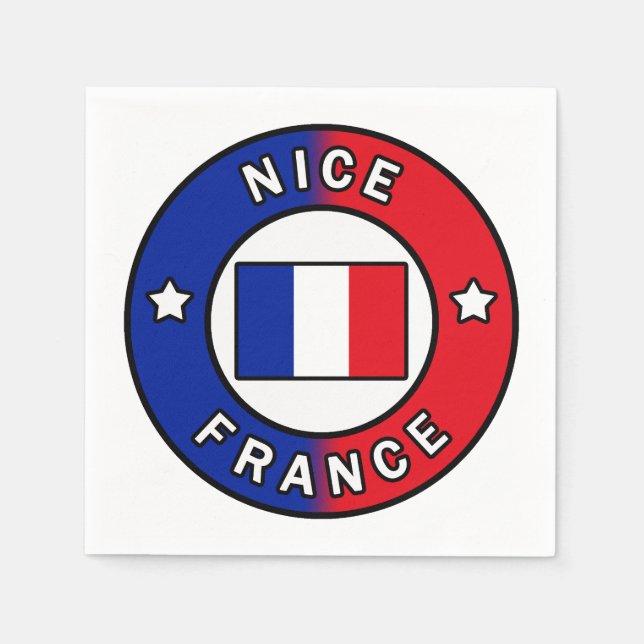 Servilleta De Papel Bonito Francia (Anverso)