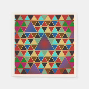 Servilleta De Papel Bonito Triángulo patrón III + sus ideas